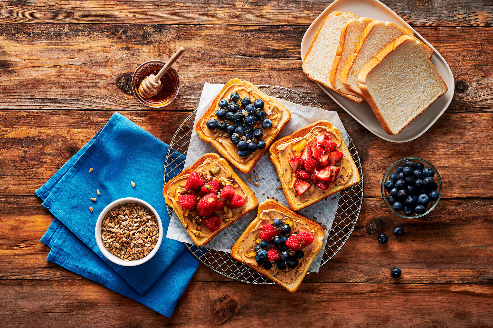 Gadoua® Fresh and Fruity Breakfast Toast