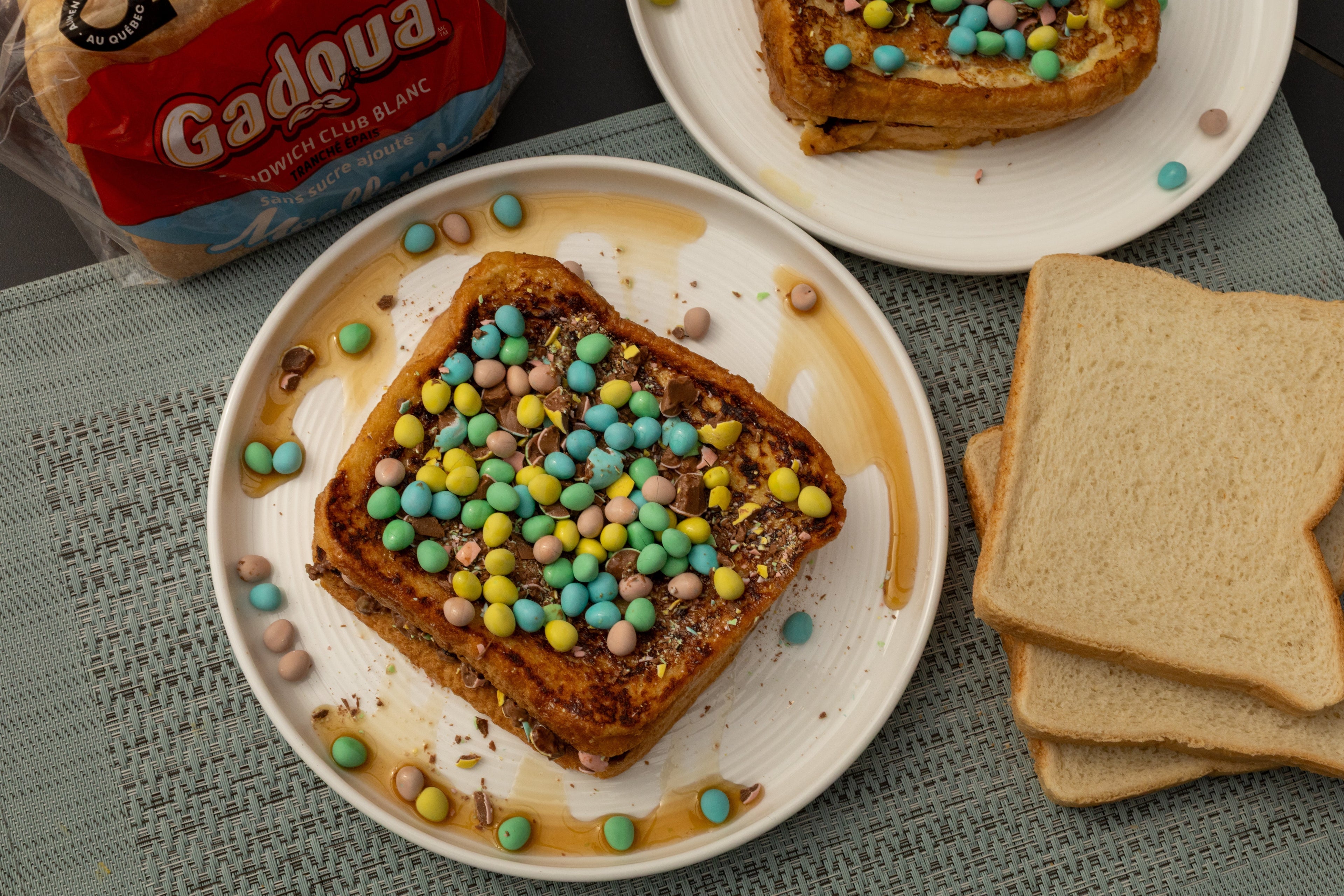Gadoua® French Toast with Mini Eggs