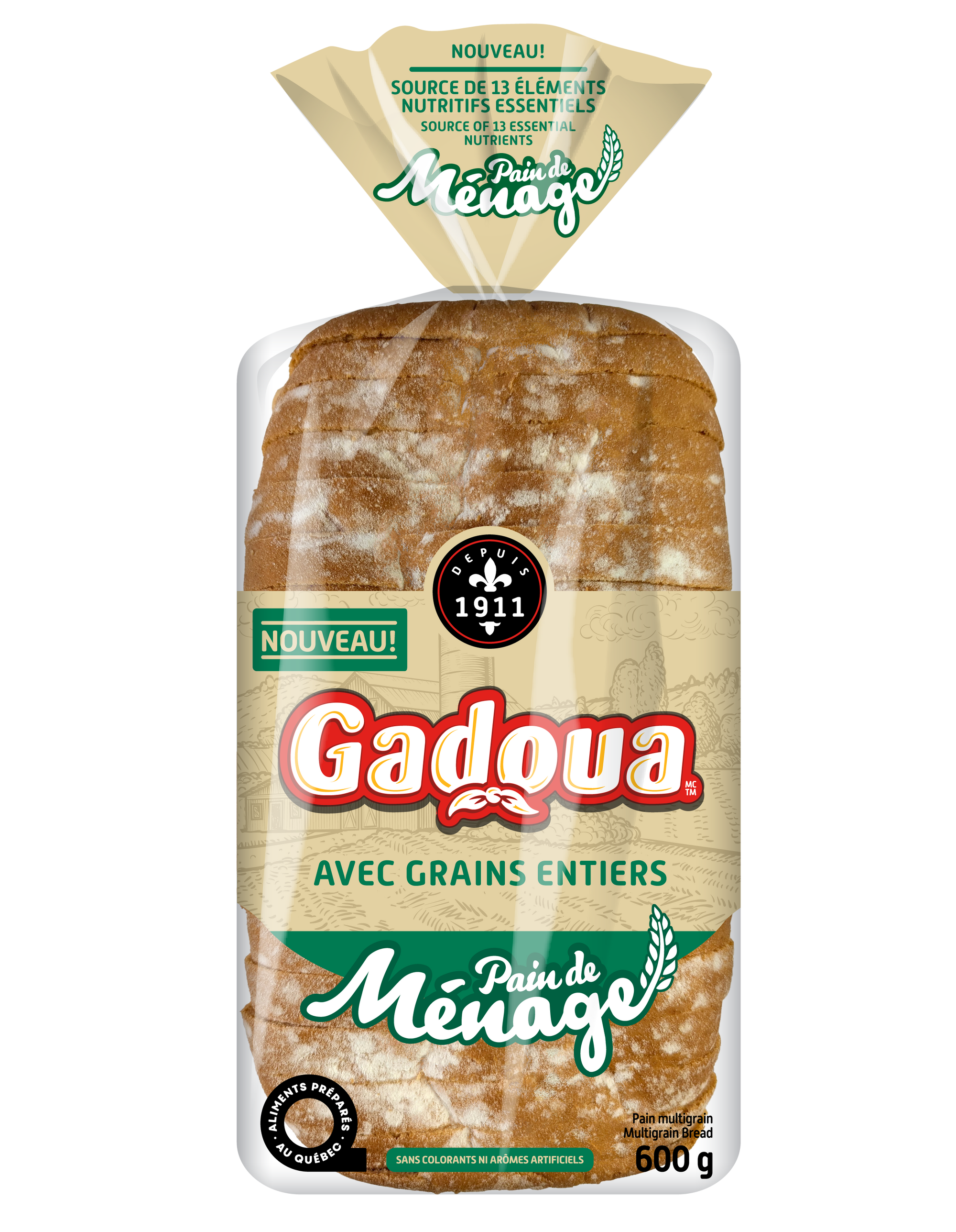 Pain à grains entiers Gadoua<sup>MD</sup>