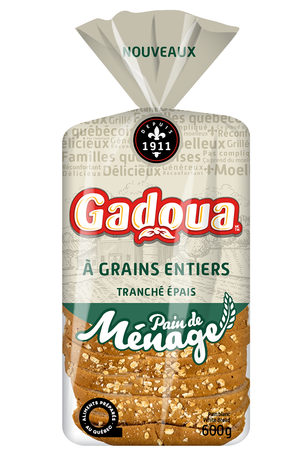 Pain de Ménage avec grains entiers GadouaMD