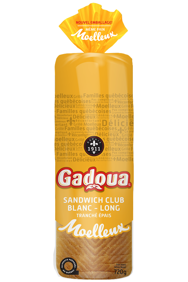 Pain blanc sandwich club long GadouaMD