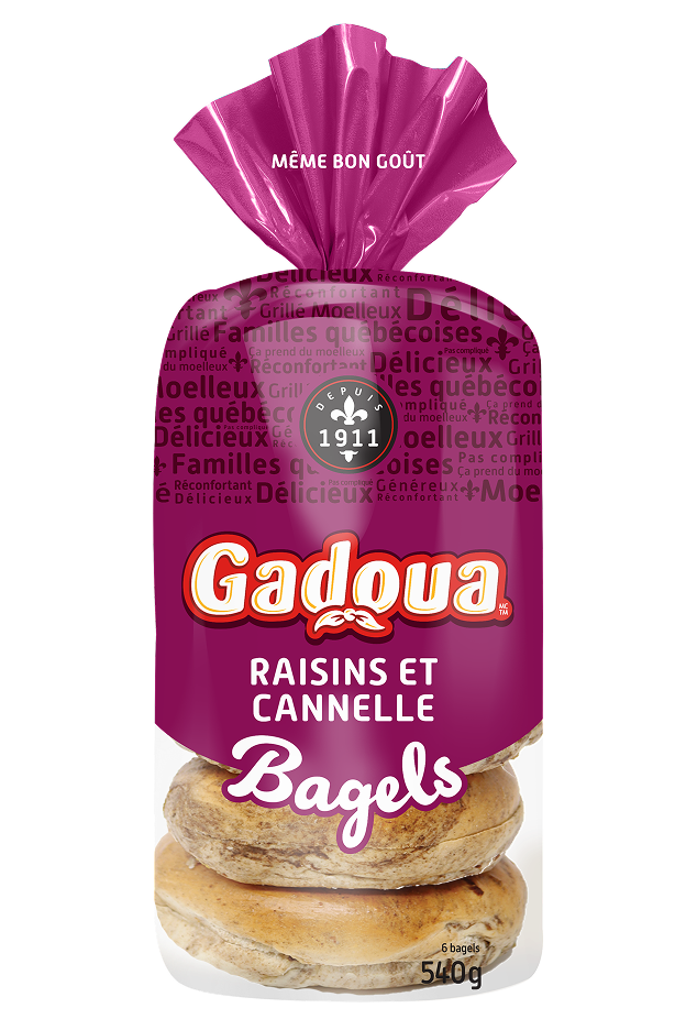 Bagels aux raisins et à la cannelle