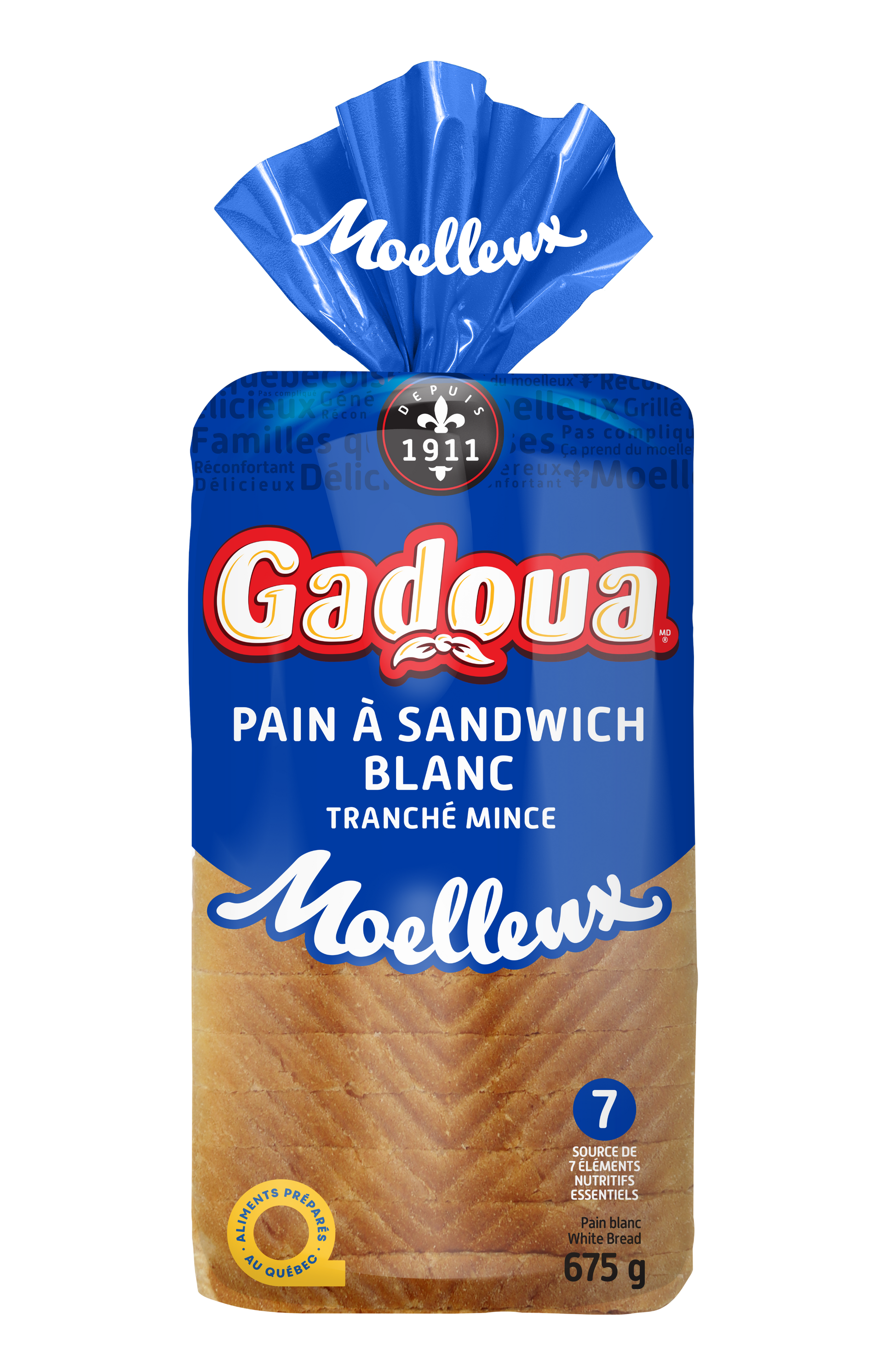 Gadoua® Sandwich white bread thin sliced