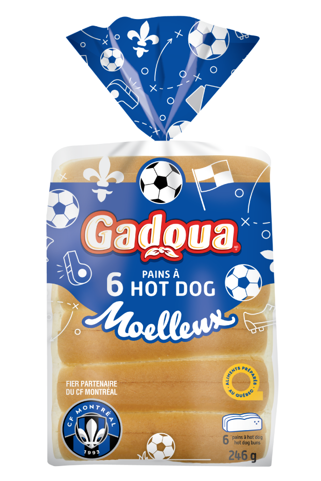 Gadoua® Hot Dog Buns