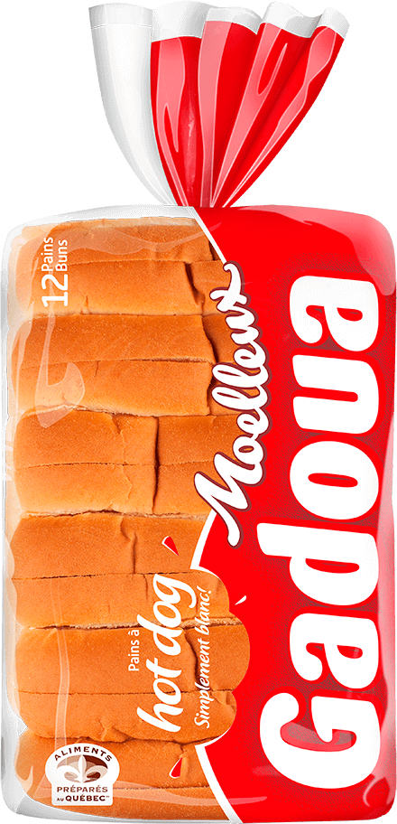 Gadoua® Hot Dog 12 Buns