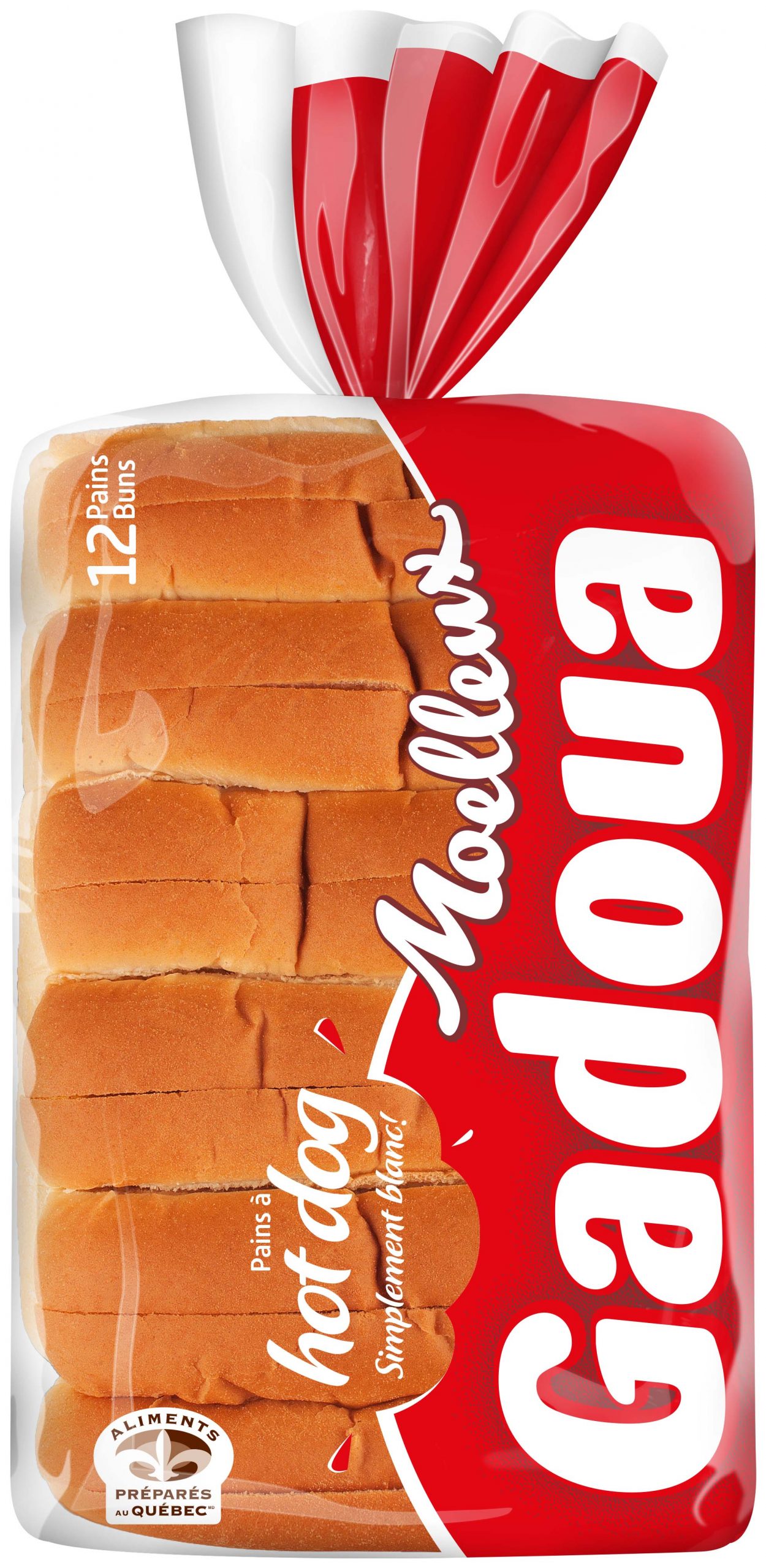 Gadoua<sup>TM</sup> Hot Dog 12 Buns