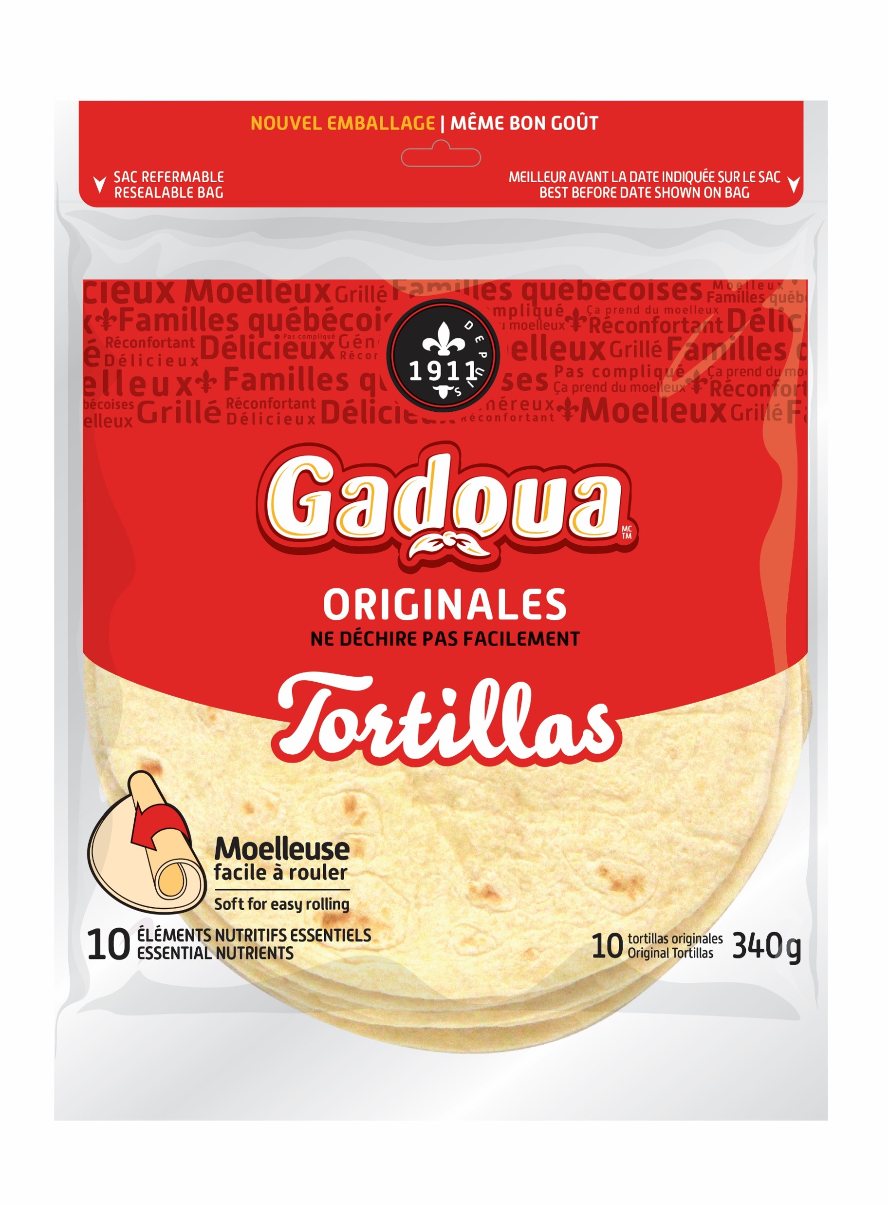 Tortillas – 7 pouces