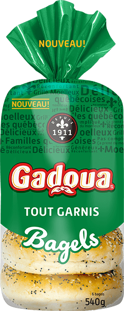 Bagels tout garnis Gadoua<sup>MD</sup>